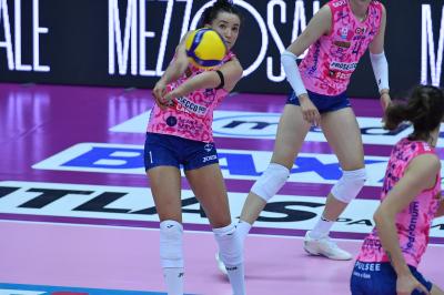 TREVISO 22 04 2025 LEGAVOLLEY PLAYOFF CAMPIONATO 2024-2025 PROSECCO DOC IMOCO - NUMIA VERO VOLLEY