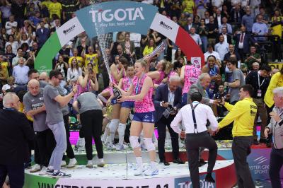 TREVISO 22 04 2022 LEGAVOLLEY FEMMINILE, COPPA ITALIA PROSECCO DOC IMOCO - BOTTIGLIA PROSECCO