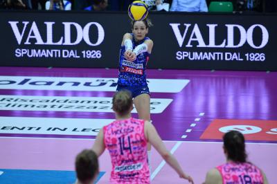 TREVISO 22 04 2025 LEGAVOLLEY PLAYOFF CAMPIONATO 2024-2025 PROSECCO DOC IMOCO - NUMIA VERO VOLLEY