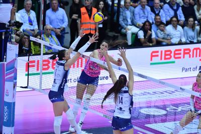 TREVISO 22 04 2025 LEGAVOLLEY PLAYOFF CAMPIONATO 2024-2025 PROSECCO DOC IMOCO - NUMIA VERO VOLLEY