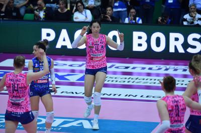 TREVISO 22 04 2025 LEGAVOLLEY PLAYOFF CAMPIONATO 2024-2025 PROSECCO DOC IMOCO - NUMIA VERO VOLLEY