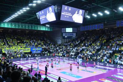 TREVISO 22 04 2025 LEGAVOLLEY PLAYOFF CAMPIONATO 2024-2025 PROSECCO DOC IMOCO - NUMIA VERO VOLLEY