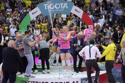 TREVISO 22 04 2022 LEGAVOLLEY FEMMINILE, COPPA ITALIA PROSECCO DOC IMOCO - BOTTIGLIA PROSECCO