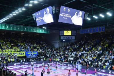 TREVISO 22 04 2025 LEGAVOLLEY PLAYOFF CAMPIONATO 2024-2025 PROSECCO DOC IMOCO - NUMIA VERO VOLLEY