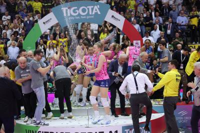 TREVISO 22 04 2022 LEGAVOLLEY FEMMINILE, COPPA ITALIA PROSECCO DOC IMOCO - BOTTIGLIA PROSECCO