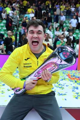 TREVISO 22 04 2025 LEGAVOLLEY PLAYOFF CAMPIONATO 2024-2025 PROSECCO DOC IMOCO - CONSEGNA SCUDETTO