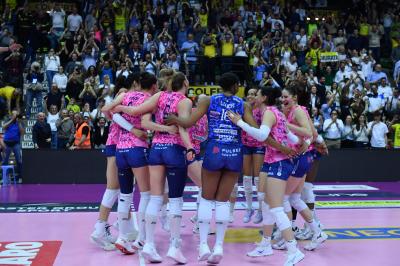 TREVISO 22 04 2025 LEGAVOLLEY PLAYOFF CAMPIONATO 2024-2025 PROSECCO DOC IMOCO - NUMIA VERO VOLLEY