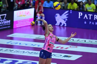 TREVISO 22 04 2025 LEGAVOLLEY PLAYOFF CAMPIONATO 2024-2025 PROSECCO DOC IMOCO - NUMIA VERO VOLLEY