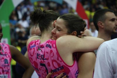 TREVISO 22 04 2025 LEGAVOLLEY PLAYOFF CAMPIONATO 2024-2025 PROSECCO DOC IMOCO - CONSEGNA SCUDETTO