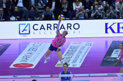 TREVISO 22 04 2025 LEGAVOLLEY PLAYOFF CAMPIONATO 2024-2025 PROSECCO DOC IMOCO - NUMIA VERO VOLLEY