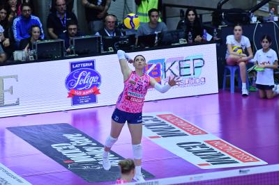 TREVISO 22 04 2025 LEGAVOLLEY PLAYOFF CAMPIONATO 2024-2025 PROSECCO DOC IMOCO - NUMIA VERO VOLLEY