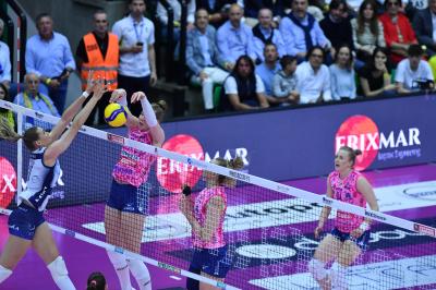 TREVISO 22 04 2025 LEGAVOLLEY PLAYOFF CAMPIONATO 2024-2025 PROSECCO DOC IMOCO - NUMIA VERO VOLLEY