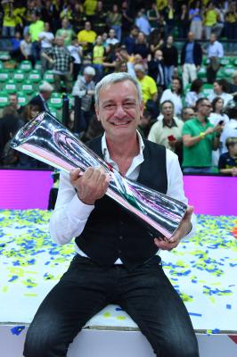 TREVISO 22 04 2025 LEGAVOLLEY PLAYOFF CAMPIONATO 2024-2025 PROSECCO DOC IMOCO - CONSEGNA SCUDETTO