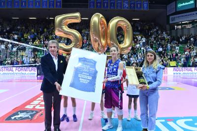 TREVISO 22 04 2025 LEGAVOLLEY PLAYOFF CAMPIONATO 2024-2025 PROSECCO DOC IMOCO - NUMIA VERO VOLLEY