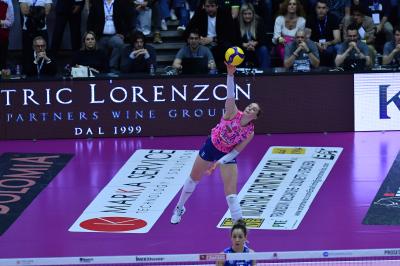 TREVISO 22 04 2025 LEGAVOLLEY PLAYOFF CAMPIONATO 2024-2025 PROSECCO DOC IMOCO - NUMIA VERO VOLLEY