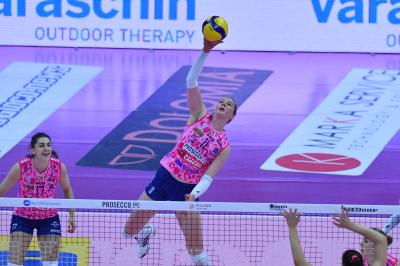 TREVISO 22 04 2025 LEGAVOLLEY PLAYOFF CAMPIONATO 2024-2025 PROSECCO DOC IMOCO - NUMIA VERO VOLLEY