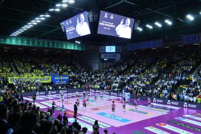 TREVISO 22 04 2025 LEGAVOLLEY PLAYOFF CAMPIONATO 2024-2025 PROSECCO DOC IMOCO - NUMIA VERO VOLLEY