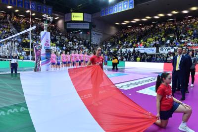 TREVISO 22 04 2025 LEGAVOLLEY PLAYOFF CAMPIONATO 2024-2025 PROSECCO DOC IMOCO - NUMIA VERO VOLLEY