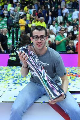 TREVISO 22 04 2025 LEGAVOLLEY PLAYOFF CAMPIONATO 2024-2025 PROSECCO DOC IMOCO - CONSEGNA SCUDETTO