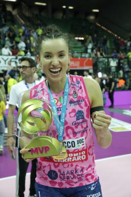 TREVISO 22 04 2025 LEGAVOLLEY PLAYOFF CAMPIONATO 2024-2025 PROSECCO DOC IMOCO - CONSEGNA SCUDETTO