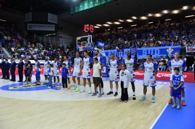 TREVISO 04 05 2025 LBA CAMPIONATO 2024-2025 NUTRIBULLET TREVISO BASKET - UMANA REYER VENEZIA
