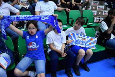 TREVISO 04 05 2025 LBA CAMPIONATO 2024-2025 NUTRIBULLET TREVISO BASKET - UMANA REYER VENEZIA