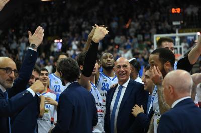 TREVISO 04 05 2025 LBA CAMPIONATO 2024-2025 NUTRIBULLET TREVISO BASKET - UMANA REYER VENEZIA