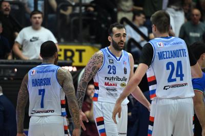 TREVISO 04 05 2025 LBA CAMPIONATO 2024-2025 NUTRIBULLET TREVISO BASKET - UMANA REYER VENEZIA