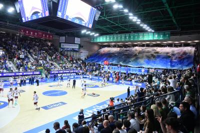 TREVISO 04 05 2025 LBA CAMPIONATO 2024-2025 NUTRIBULLET TREVISO BASKET - UMANA REYER VENEZIA