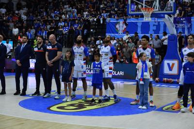 TREVISO 04 05 2025 LBA CAMPIONATO 2024-2025 NUTRIBULLET TREVISO BASKET - UMANA REYER VENEZIA