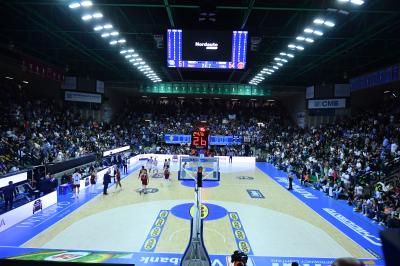 TREVISO 04 05 2025 LBA CAMPIONATO 2024-2025 NUTRIBULLET TREVISO BASKET - UMANA REYER VENEZIA