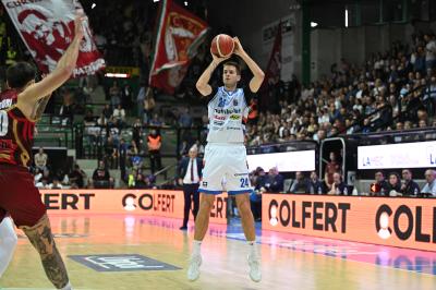 TREVISO 04 05 2025 LBA CAMPIONATO 2024-2025 NUTRIBULLET TREVISO BASKET - UMANA REYER VENEZIA