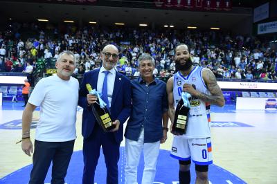 TREVISO 04 05 2025 LBA CAMPIONATO 2024-2025 NUTRIBULLET TREVISO BASKET - UMANA REYER VENEZIA