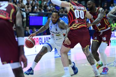 TREVISO 04 05 2025 LBA CAMPIONATO 2024-2025 NUTRIBULLET TREVISO BASKET - UMANA REYER VENEZIA