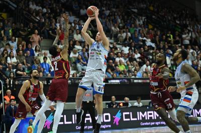 TREVISO 04 05 2025 LBA CAMPIONATO 2024-2025 NUTRIBULLET TREVISO BASKET - UMANA REYER VENEZIA