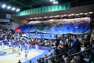 TREVISO 04 05 2025 LBA CAMPIONATO 2024-2025 NUTRIBULLET TREVISO BASKET - UMANA REYER VENEZIA