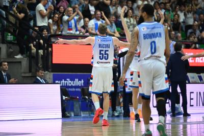 TREVISO 04 05 2025 LBA CAMPIONATO 2024-2025 NUTRIBULLET TREVISO BASKET - UMANA REYER VENEZIA