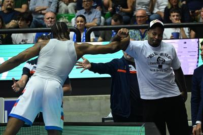 TREVISO 04 05 2025 LBA CAMPIONATO 2024-2025 NUTRIBULLET TREVISO BASKET - UMANA REYER VENEZIA
