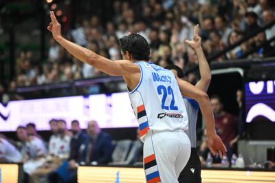 TREVISO 04 05 2025 LBA CAMPIONATO 2024-2025 NUTRIBULLET TREVISO BASKET - UMANA REYER VENEZIA