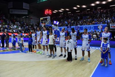 TREVISO 04 05 2025 LBA CAMPIONATO 2024-2025 NUTRIBULLET TREVISO BASKET - UMANA REYER VENEZIA