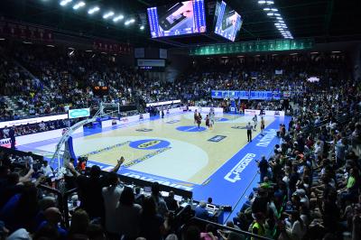 TREVISO 04 05 2025 LBA CAMPIONATO 2024-2025 NUTRIBULLET TREVISO BASKET - UMANA REYER VENEZIA