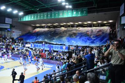 TREVISO 04 05 2025 LBA CAMPIONATO 2024-2025 NUTRIBULLET TREVISO BASKET - UMANA REYER VENEZIA