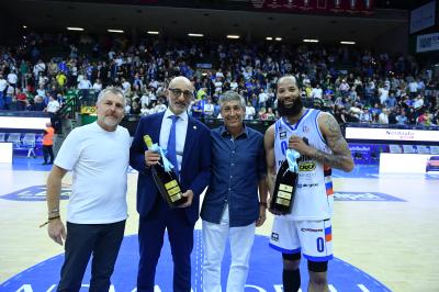 TREVISO 04 05 2025 LBA CAMPIONATO 2024-2025 NUTRIBULLET TREVISO BASKET - UMANA REYER VENEZIA