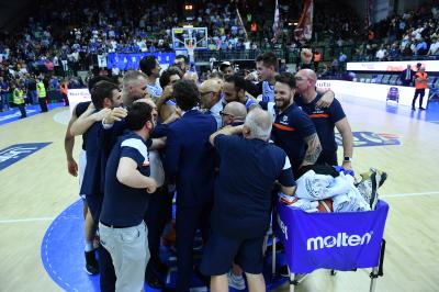 TREVISO 04 05 2025 LBA CAMPIONATO 2024-2025 NUTRIBULLET TREVISO BASKET - UMANA REYER VENEZIA