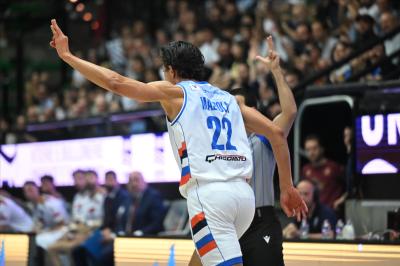 TREVISO 04 05 2025 LBA CAMPIONATO 2024-2025 NUTRIBULLET TREVISO BASKET - UMANA REYER VENEZIA
